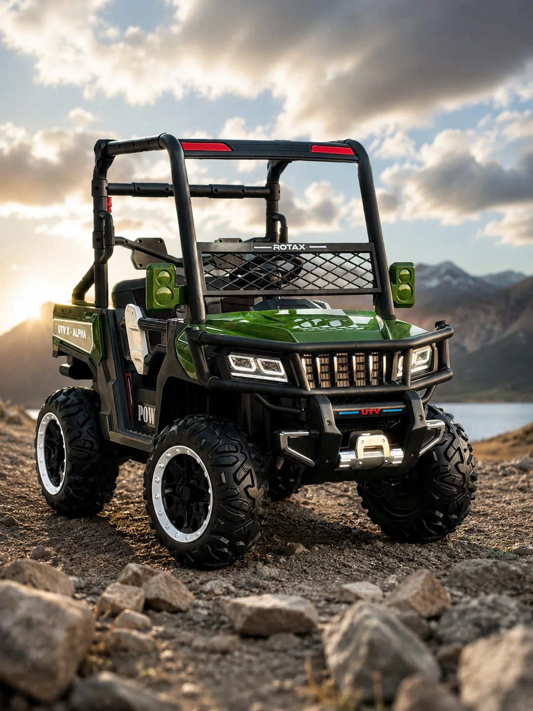 Yeşil Aras Auto Kids UTV X-ALPHA