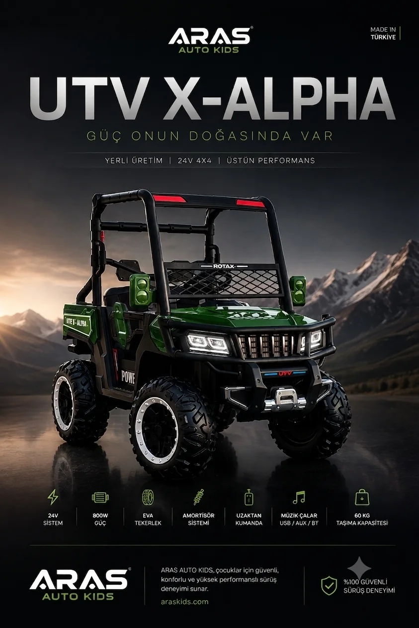 Yeşil UTV X-ALPHA tanıtım afişi